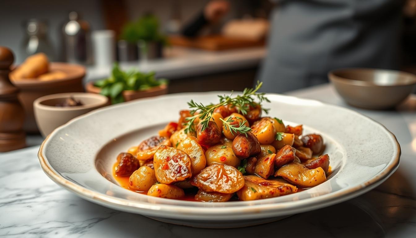 Ingredients prepared for a fast weeknight meal